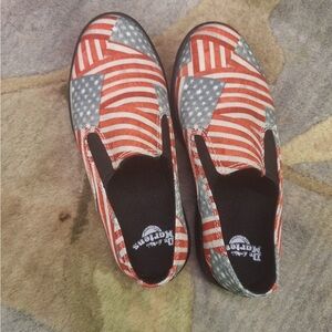 NWOT Dr. Martens American Flag sneakers